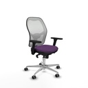 Jorquera sincro malla blanca bali morado brazos 3D base aluminio  ruedas 65mm engomada