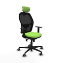 Jorquera sincro malla negra bali pistacho brazos 1D base nailon cabecero 2D ruedas 65mm engomada