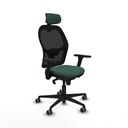 Jorquera sincro malla negra bali verde botella brazos 3D base nailon cabecero 2D ruedas 65mm engomada