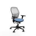 Jorquera traslack malla blanca bali azul cielo brazos 3D base nailon  ruedas 65mm engomada