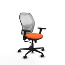 Jorquera traslack malla blanca bali naranja brazos 3D base nailon  ruedas 65mm nailon