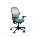 Jorquera traslack malla blanca bali turquesa brazos 3D base nailon  ruedas 65mm engomada
