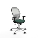 Jorquera traslack malla blanca bali verde botella brazos 1D base aluminio  ruedas 65mm engomada