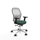Jorquera traslack malla blanca bali verde botella brazos 2D base aluminio  ruedas 65mm nailon