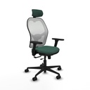 Jorquera traslack malla blanca bali verde botella brazos 3D base nailon cabecero 2D ruedas 65mm nailon