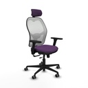 Jorquera traslack malla blanca bali morado brazos 3D base nailon cabecero 2D ruedas 65mm engomada