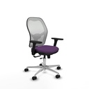 Jorquera traslack malla blanca bali morado brazos 3D base aluminio  ruedas 65mm nailon