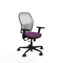 Jorquera traslack malla blanca similpiel morado brazos 3D base nailon  ruedas 65mm nailon