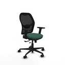 Jorquera traslack malla negra bali verde botella brazos 2D base nailon  ruedas 65mm nailon