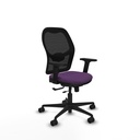 Jorquera traslack malla negra bali morado brazos 2D base nailon  ruedas 65mm nailon