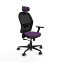 Jorquera traslack malla negra bali morado brazos 3D base nailon cabecero 2D ruedas 65mm nailon