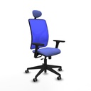 Motilla traslack malla azul bali azul claro brazos 3D base piramidal cabecero fijo ruedas 65mm engomadas